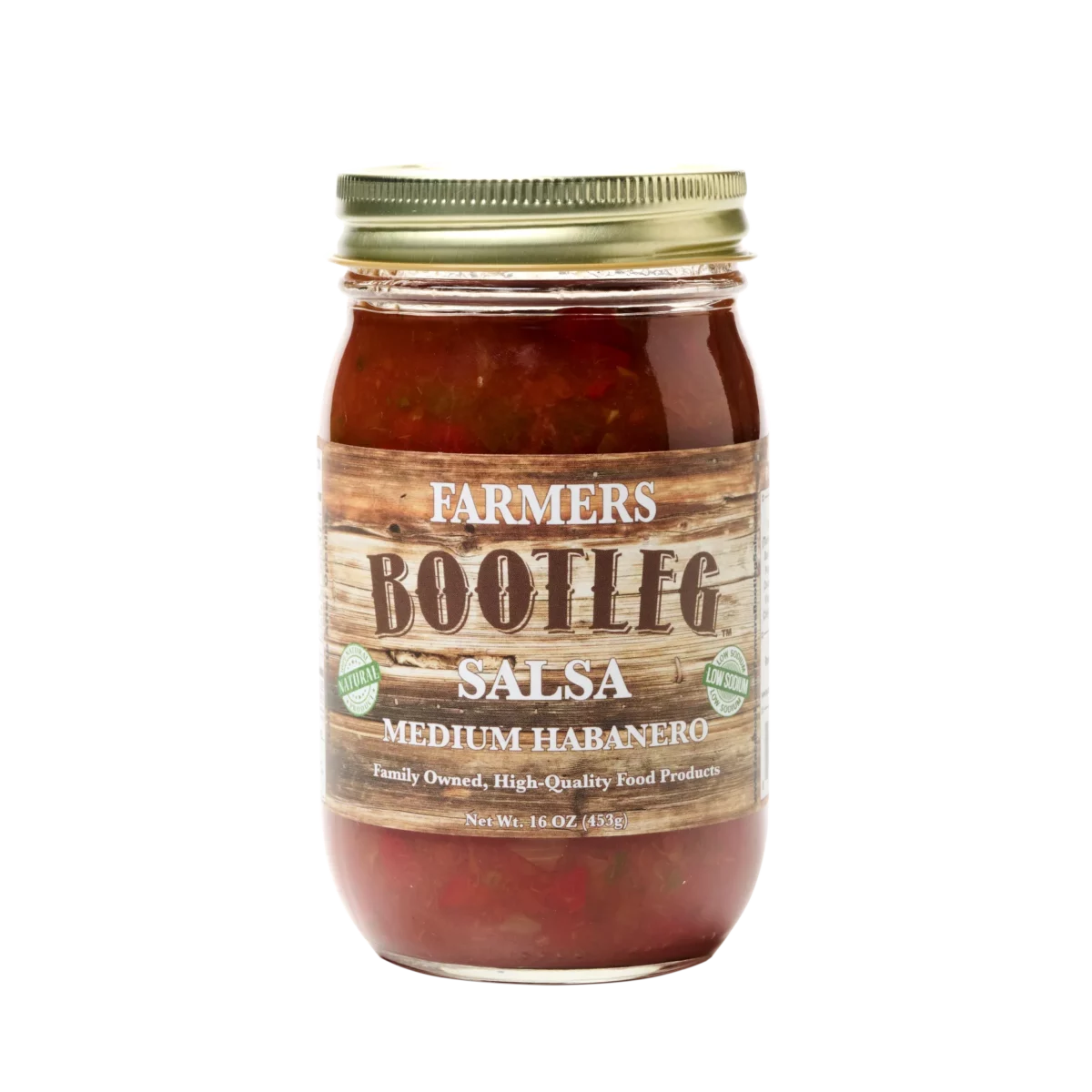 Bootleg - Salsa Medium Habanero - 16oz -